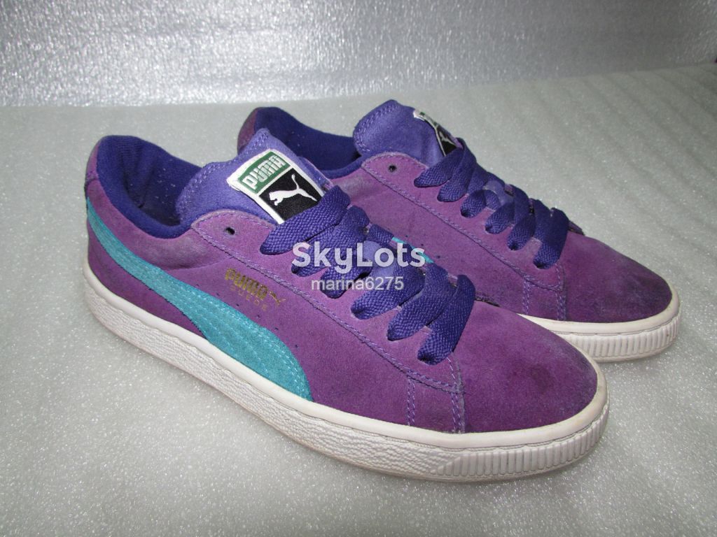 PUMA SUEDE ~КРОССОВКИ НАТУРАЛЬНАЯ ЗАМША ~ р 36-37 - фото фото фото 2