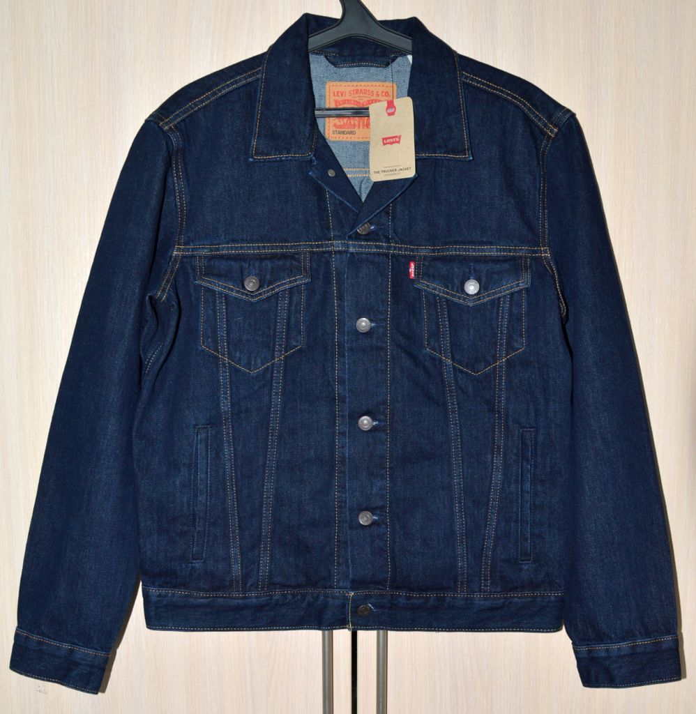 LEVIS куртка джинсова чоловіча original M_L_XL нова K61-1х9 - фото фото фото 3