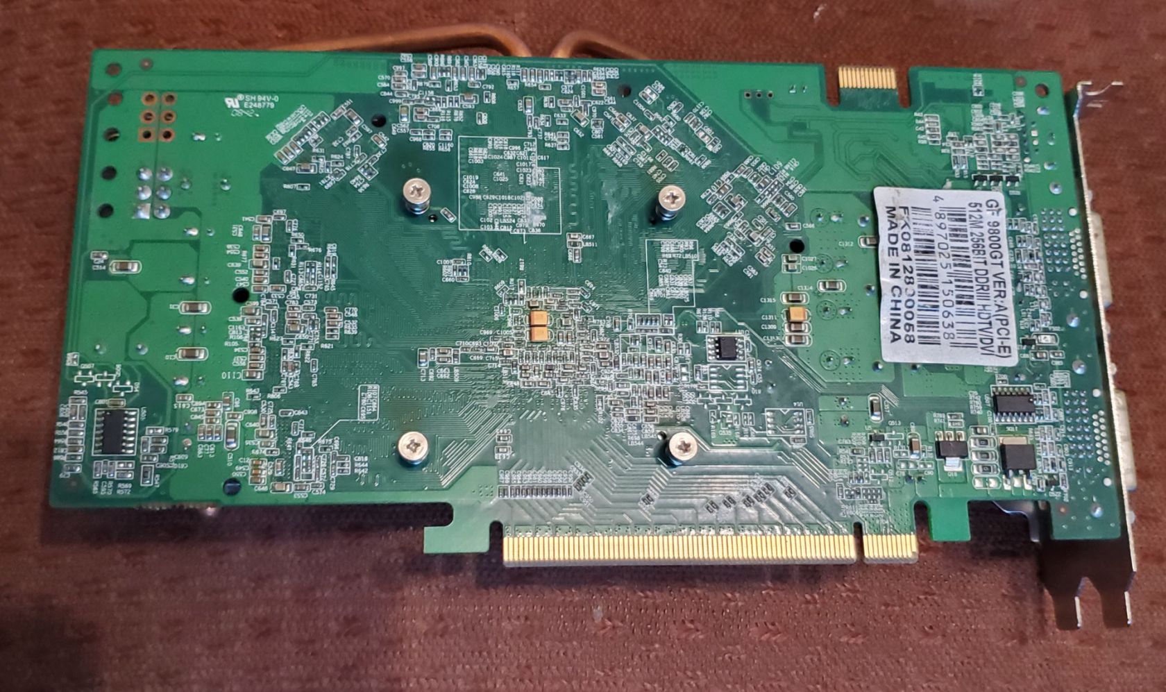 Видеокарта GeForce 9800GT 512mb, dvi, s-video - фото фото фото 8
