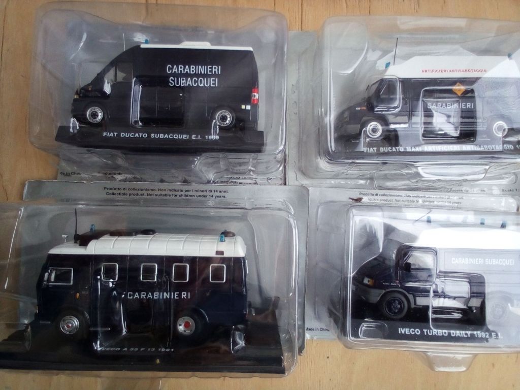 Carabinieri моделі 1:43 Iveco Fiat Land Rover Alfa Romeo - фото фото фото 4