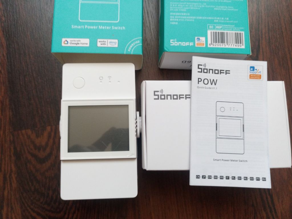 Реле Соноф Wi-fi Pow R3 Elite 20a Sonoff Новинка - фото фото фото 0