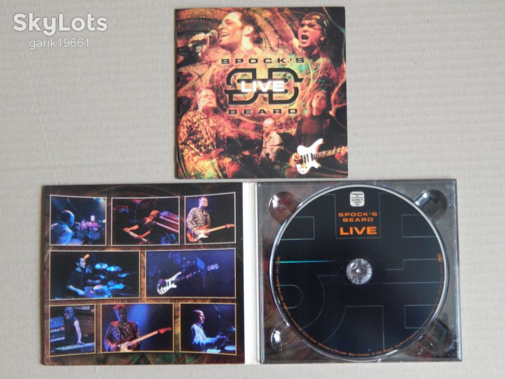 Spock's Beard ‎– Live ( DVD, Unofficial Release, Digipak) - фото фото фото 3