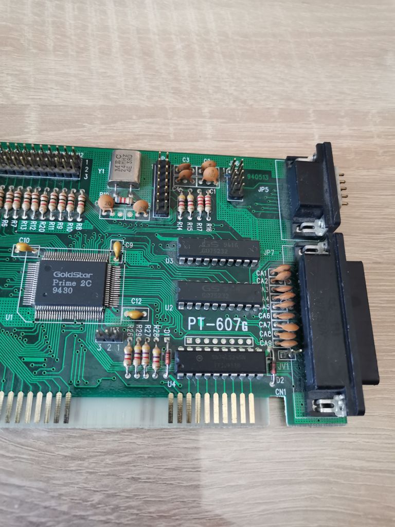 Мультикарта контроллер GoldStar Prime 2C PT-607G ISA 16-bit - фото фото фото 3