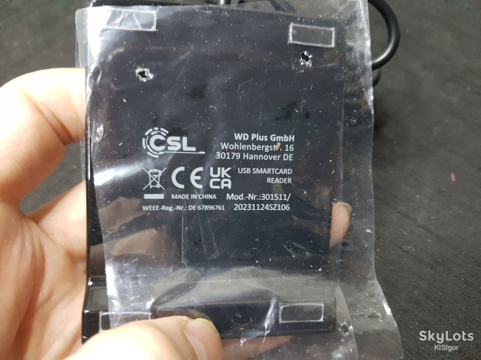 USB Smart Card Reader   (зчитувач смарт-карт і чіп-карток) від бренду CSL *81235 - фото фото фото 10
