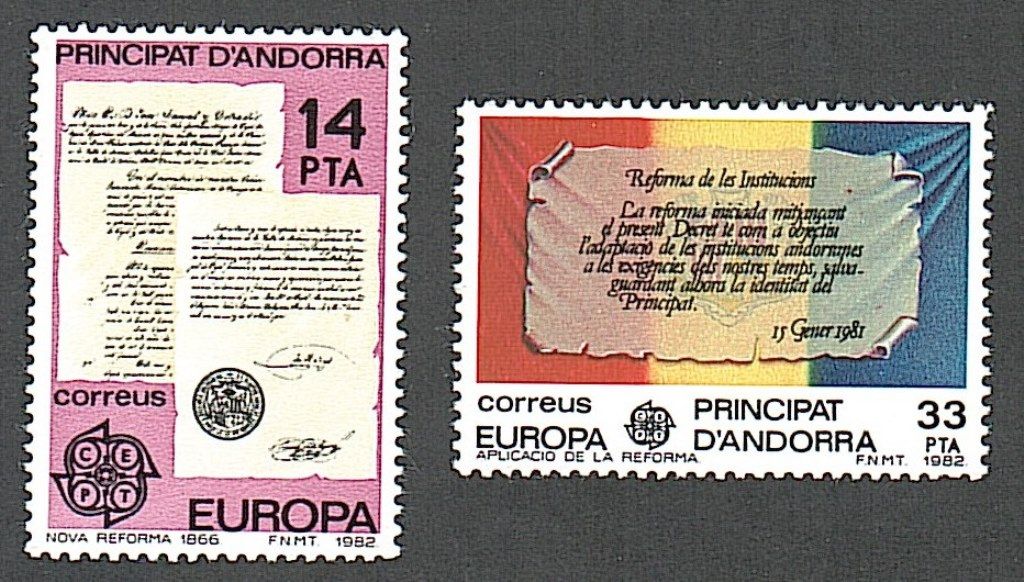 Андорра  (1982) Исторические события и договора - фото фото фото 0