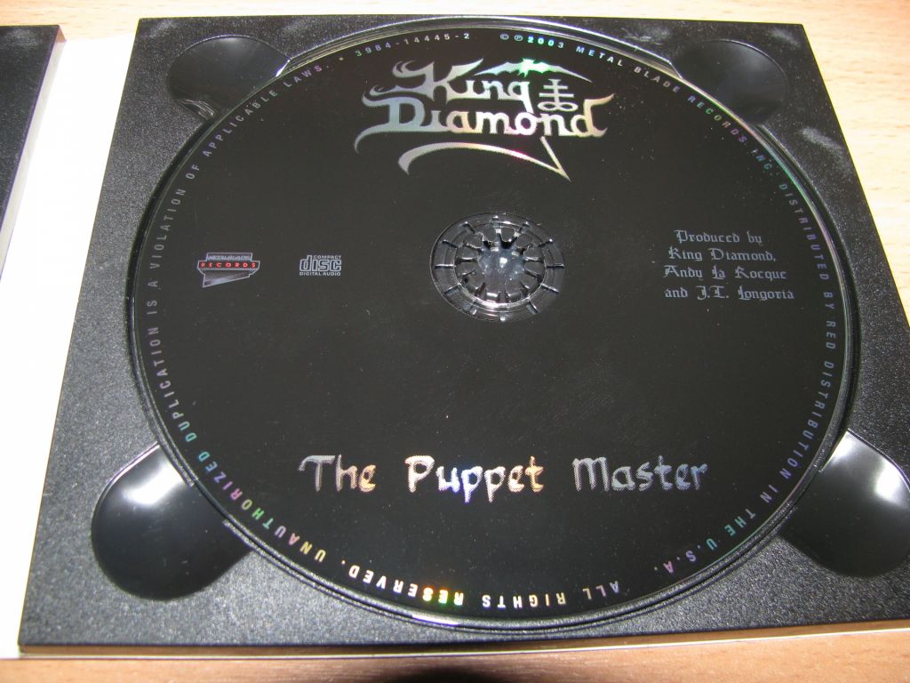 KING DIAMOND - The Puppet Master   (2003 Metal Blade 1st press,DIGI CD/DVD,USA) - фото фото фото 3