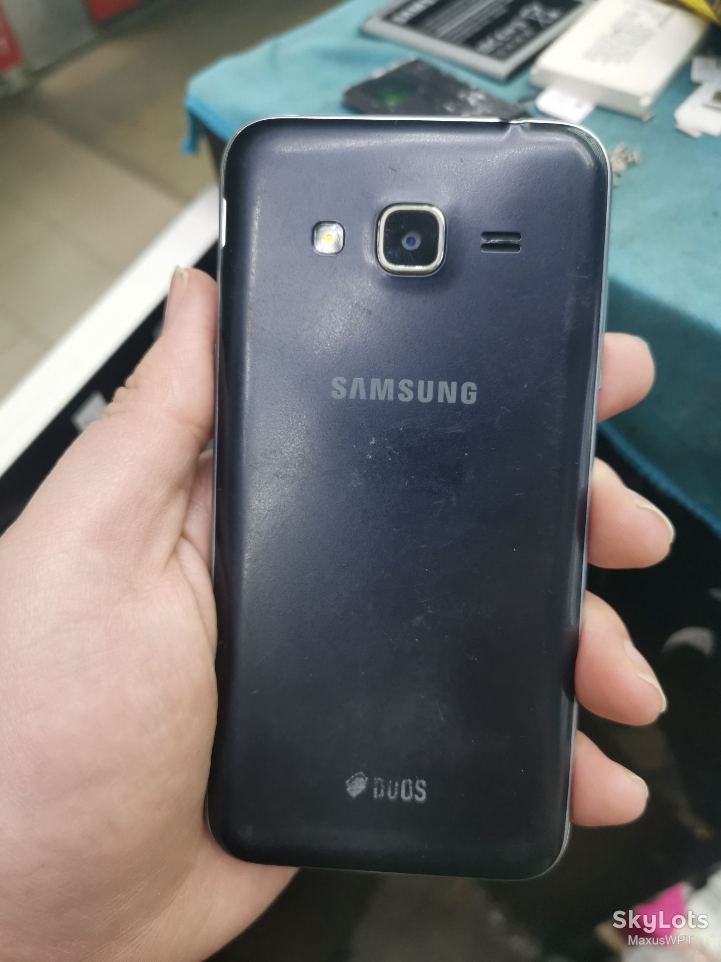 #Shop Samsung Galaxy J3 J320 blue dark - фото фото фото 1