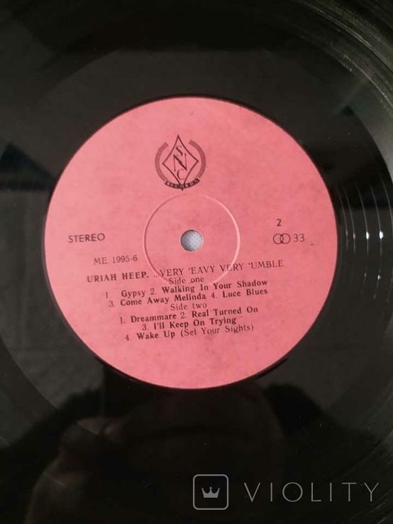 Платівка вініл гурт Uriah Heep"Very eavy Very umble" 1970 - фото фото фото 1