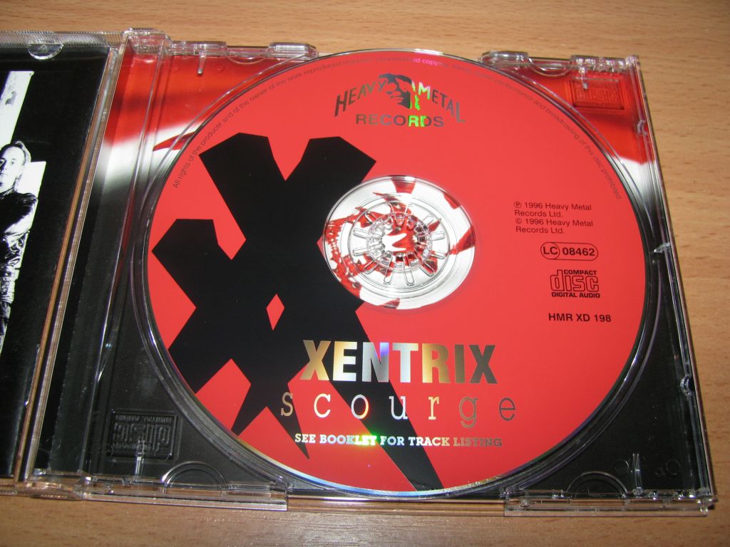 XENTRIX - Scourge  (1996 Heavy Metal,1st press,UK) - фото фото фото 2