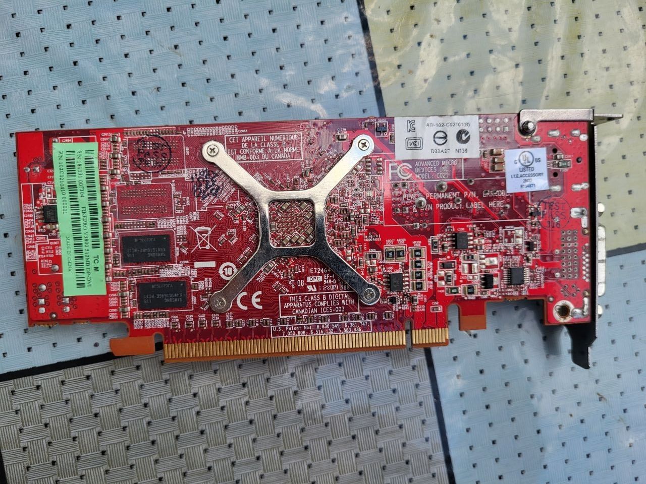 Відеокарта ATI radeon V3800 512Mb GDDR3 - фото фото фото 1