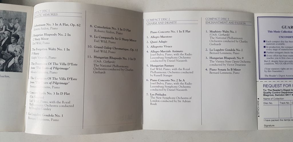 Liszt 3CD фірмовий - фото фото фото 3