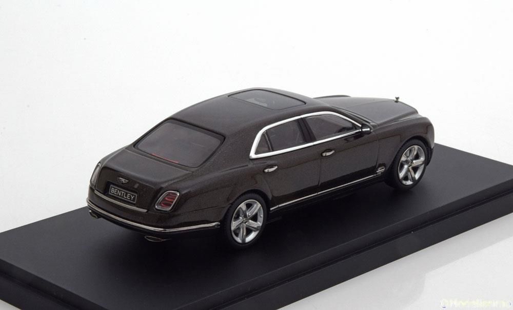 Kyosho 1:43 Bentley Mulsanne Speed  (2014) darkbrown - фото фото фото 1