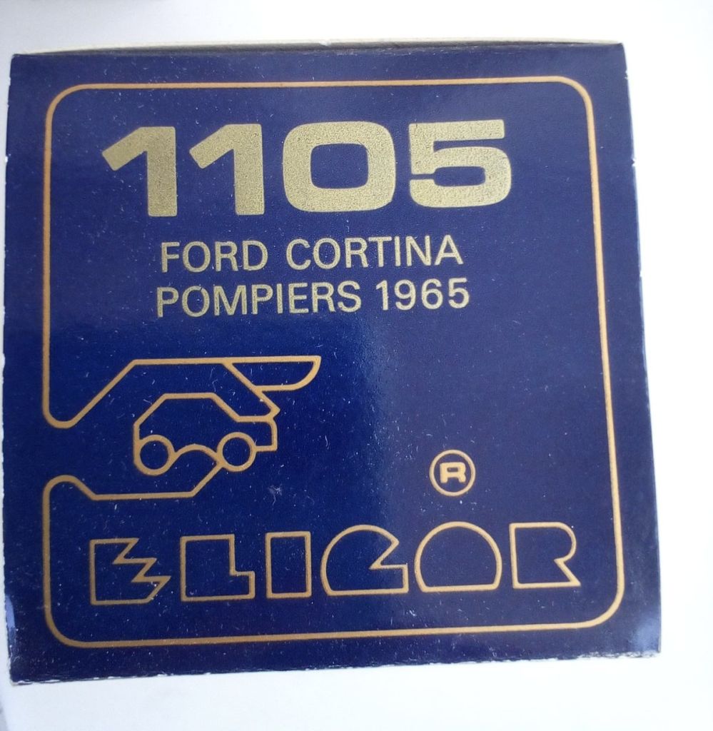 1/43 ELIGOR 1965 Ford Cortina MK1 Pompiers - фото фото фото 2