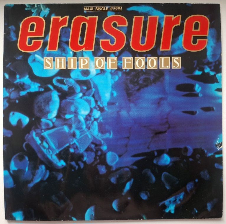 Erasure - Ship Of Fools - 1988.   (EP). 12. Vinyl. Пластинка. Germany - фото фото фото 0