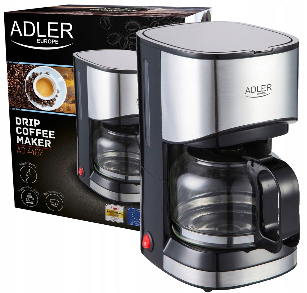 Новая капельная кофеварка из Европы Adler AD4407 с гарантией - фото фото фото 6