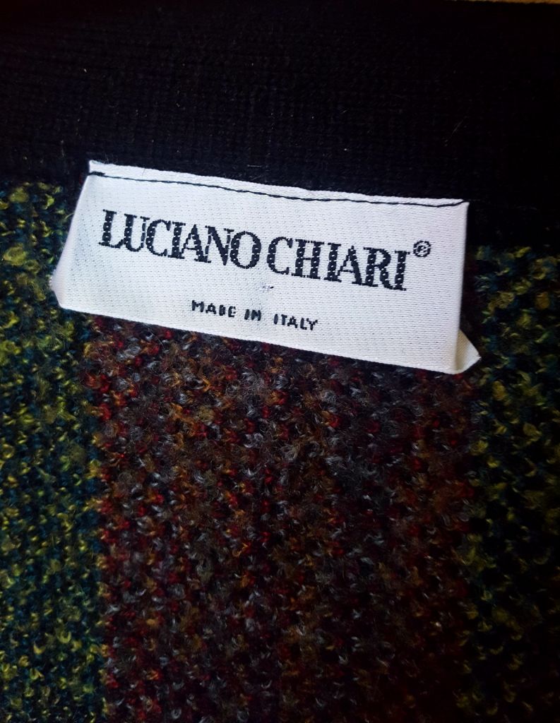 Кардиган LUCIANO CHIARI ORIGINAL ITALY/VINTAGE - фото фото фото 5