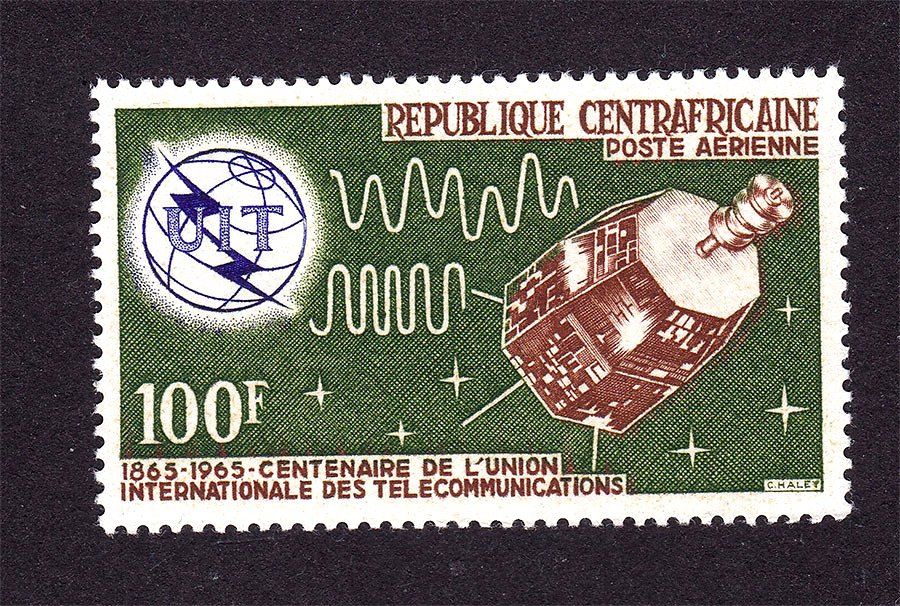 Космос . ЦАР / CAR 1965 г  MNH  - - фото фото фото 0