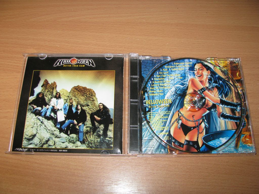 HELLOWEEN - Better Than Raw  (1998 Victor 1st press,Japan) - фото фото фото 1