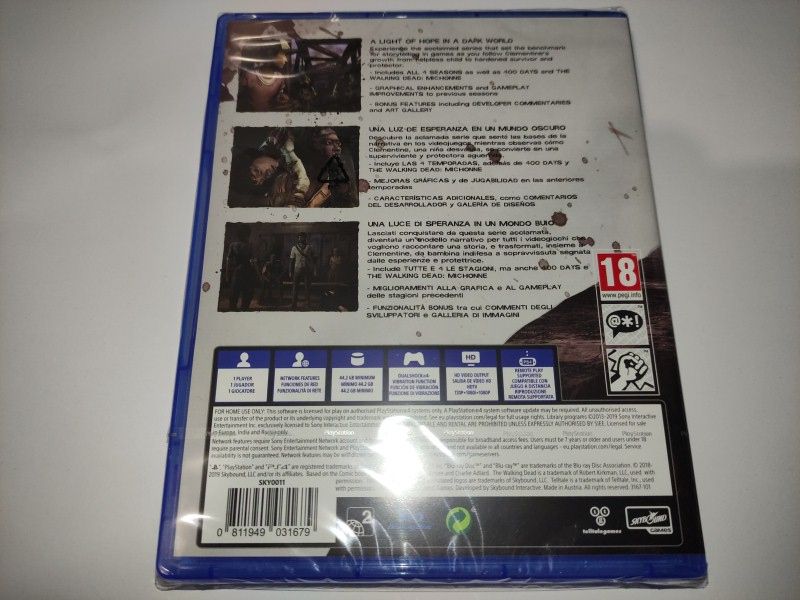 Walking Dead The Telltale Definitive Series PS4 Playstation 4 - фото фото фото 1