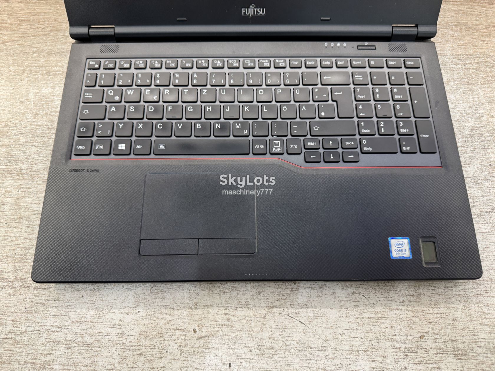 ноутбук fujitsu e558-intel core i5-8250u-8gb ram ddr4-№ss250 - фото фото фото 3
