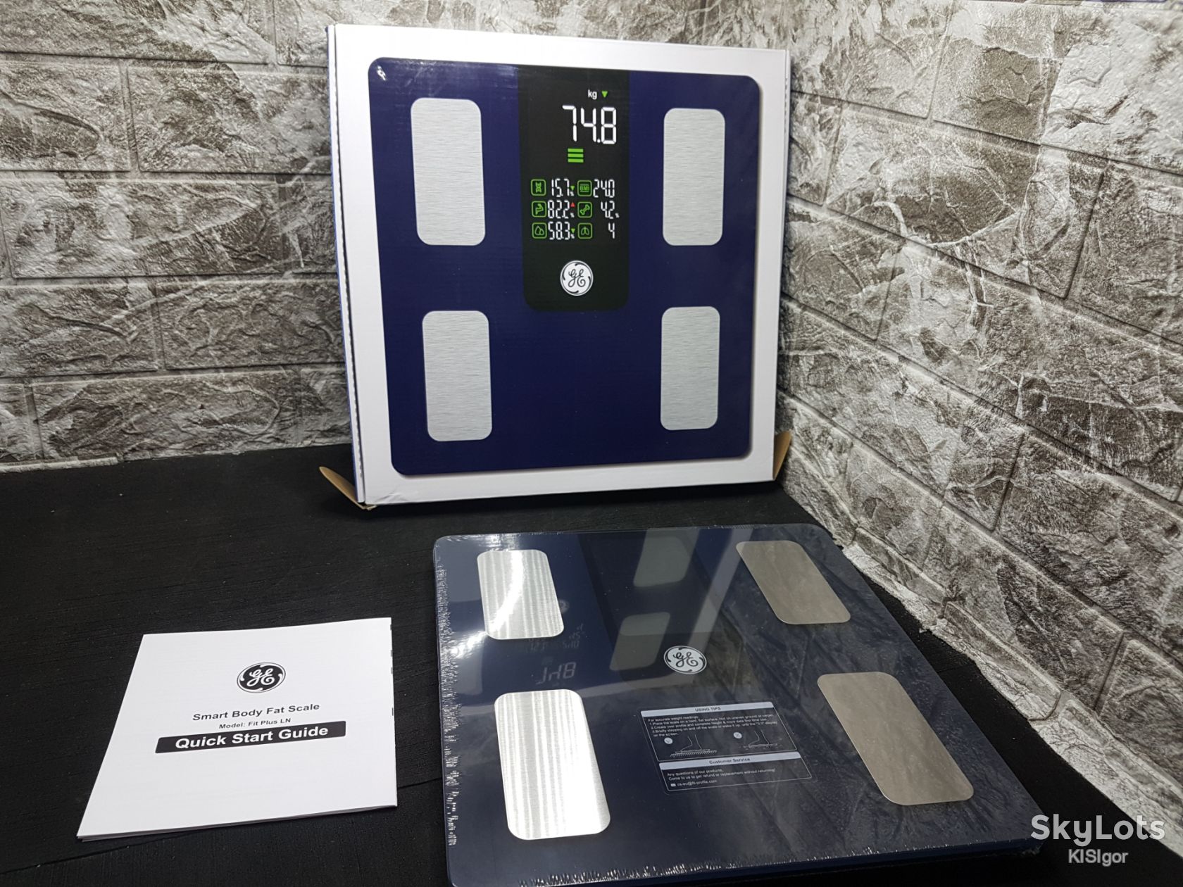 Розумні підлогові ваги GE Smart Body Fat Scale   (модель Fit Plus LN) *81196 - фото фото фото 3