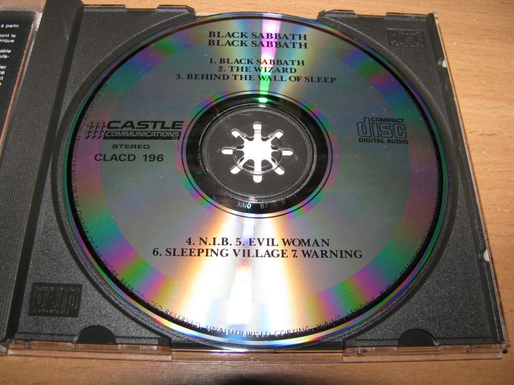 BLACK SABBATH - Black Sabbath   (1986 Castle UK) - фото фото фото 2