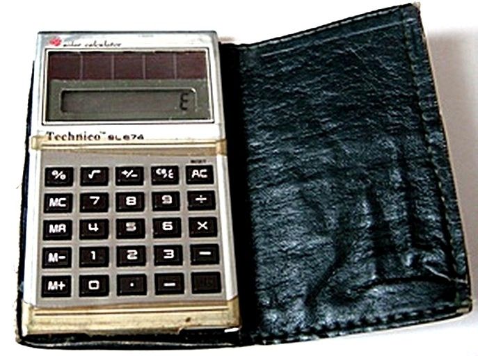 Калькулятор. "Solar calculator Technico SL-674". - фото фото фото 0