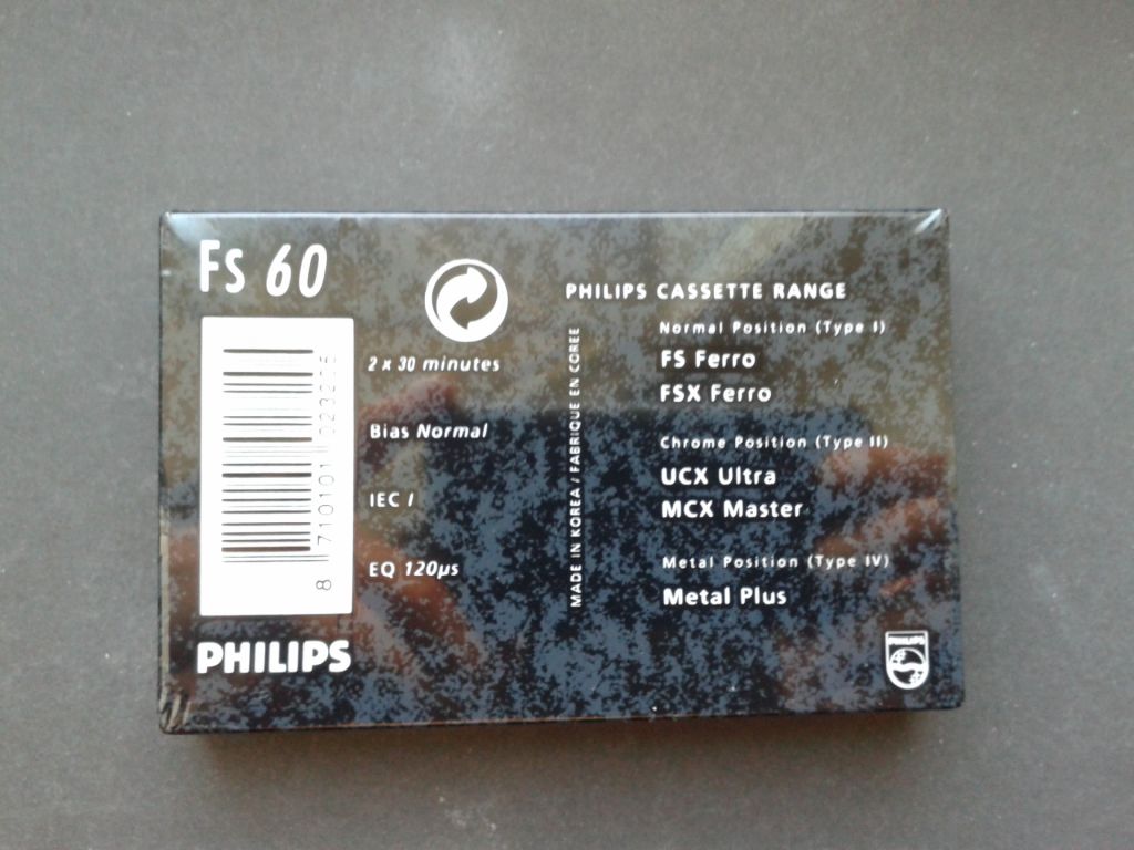 Аудиокассета Philips FS 60 - фото фото фото 1