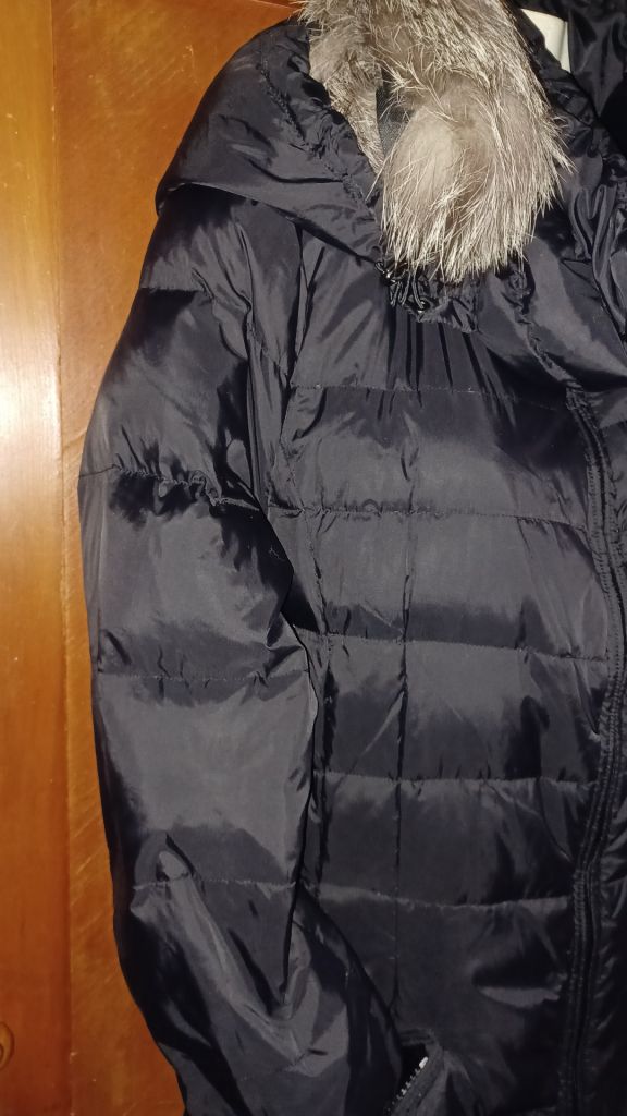 ПУХОВИК  MONCLER  НАТУР ОПУШКА - фото фото фото 3