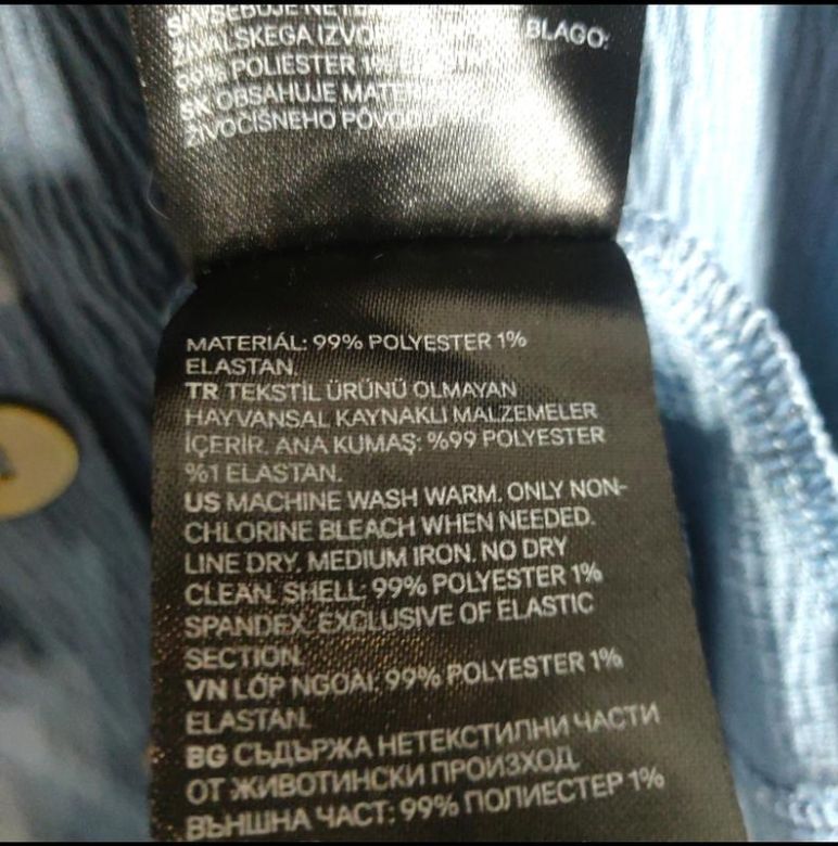 Сукня міді жіноча h&amp;amp;m блакитне - фото фото фото 4