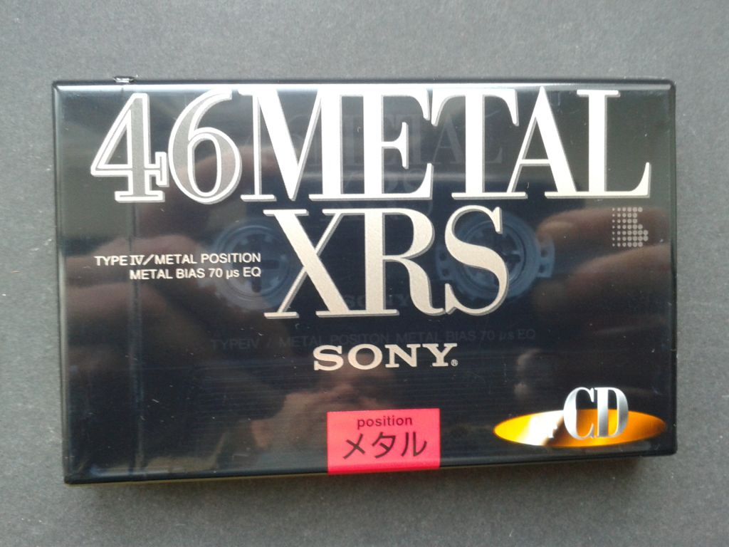 Аудиокассета Sony Metal XRS 46 - фото фото фото 0