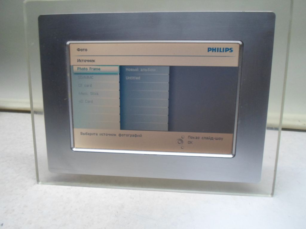 Цифрова фоторамка Philips Digital Photo display 9FF2, 9 дюймів. - фото фото фото 1