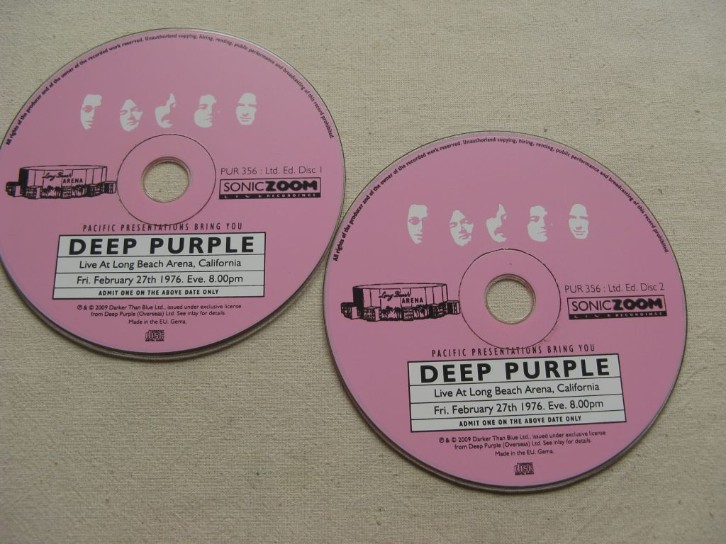 CD Deep Purple. Live At Long Beach . 1996. 2CD. - фото фото фото 3