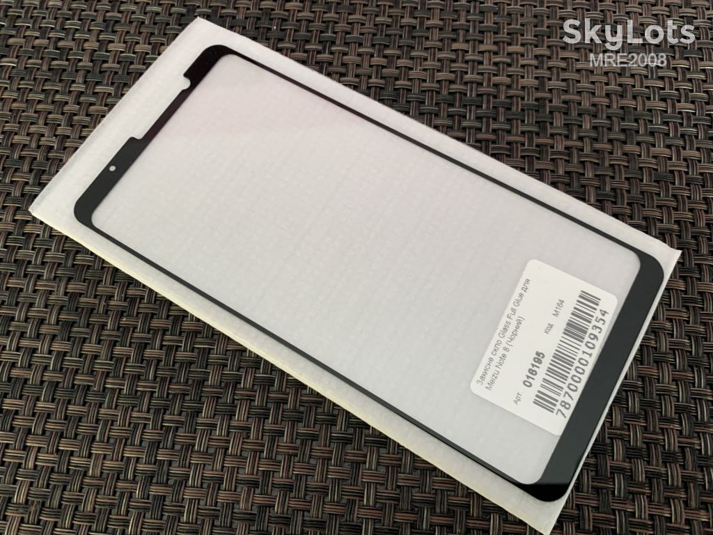 Защитное стекло Full glue для Meizu Note 8 black - фото фото фото 0