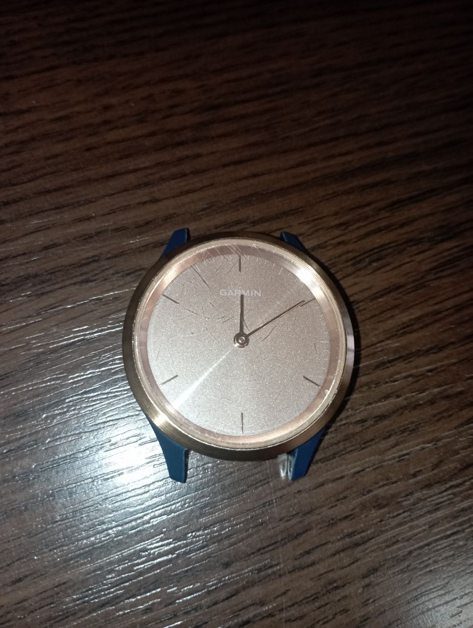 246 Смарт-годинник Garmin Vivomove 3S 39mm Gold/Blue - фото фото фото 1