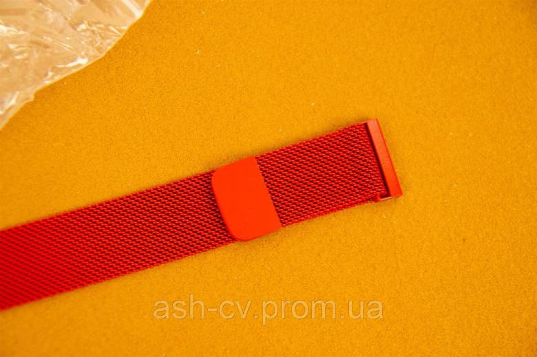 Ремешок, для, часов, металлический, 20 мм, Premium, Metal, Red - фото фото фото 2
