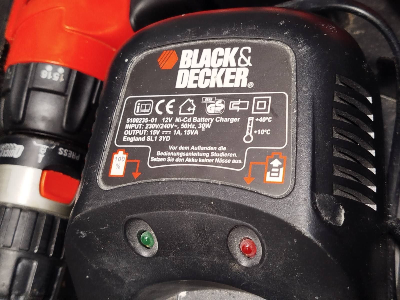 Шуруповерт акумуляторний BLACK&amp;DECKER 12в від 1грн - фото фото фото 5
