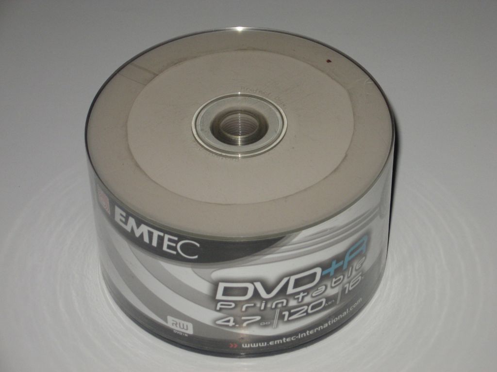 EMTEC 50 дисков DVD-R принтабельные. - фото фото фото 0