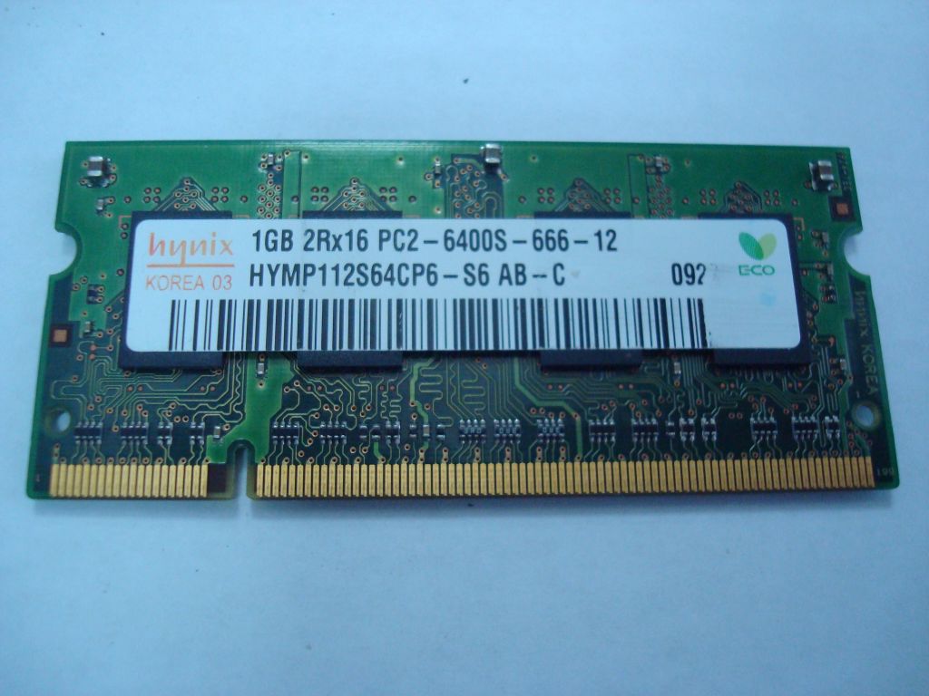 Память Hynix HYMP112S64CP6-S6 AB-C 1Gb DDR2-800 PC2-6400 - фото фото фото 0