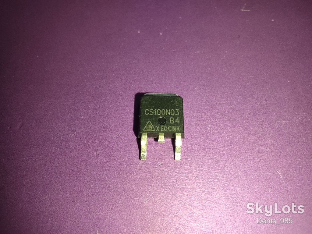 Транзистор CS100N03, TO-252, N-channel MOSFET - фото фото фото 2