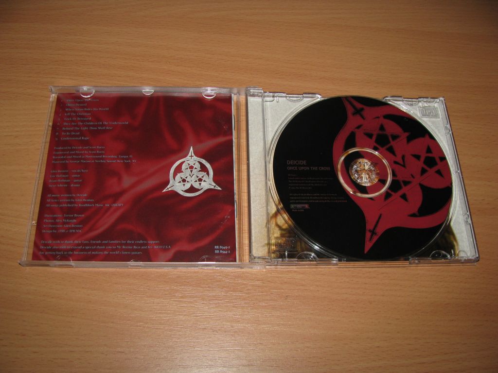 DEICIDE - Once Upon The Cross     (1995 Roadrunner 1st press,USA) - фото фото фото 1