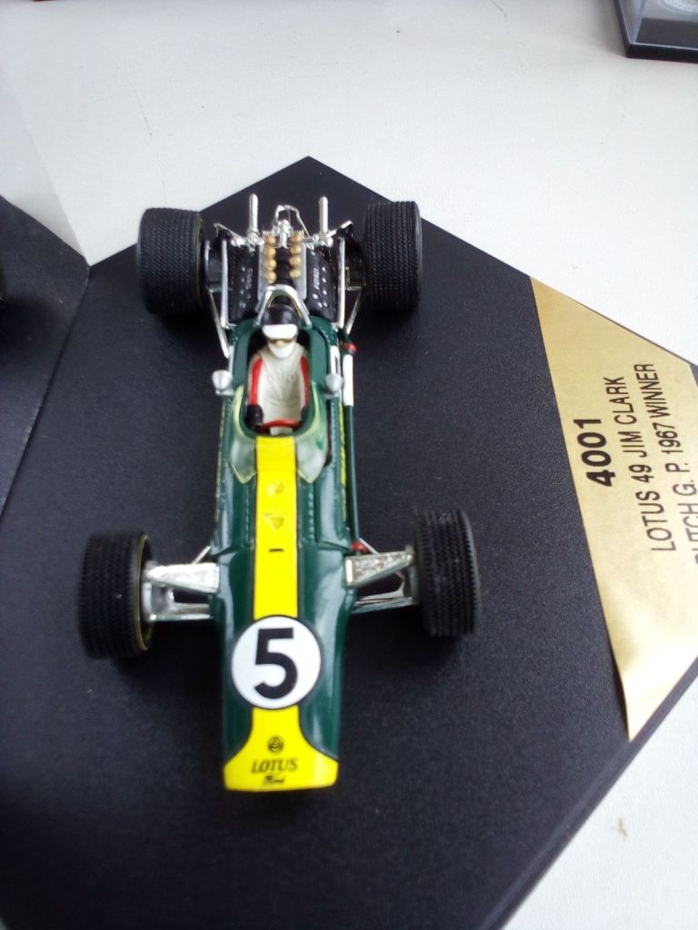 Quartzo F1 LOTUS 49 JIM CLARK DUTCH GP 1967 WINNER 1/43 - фото фото фото 2