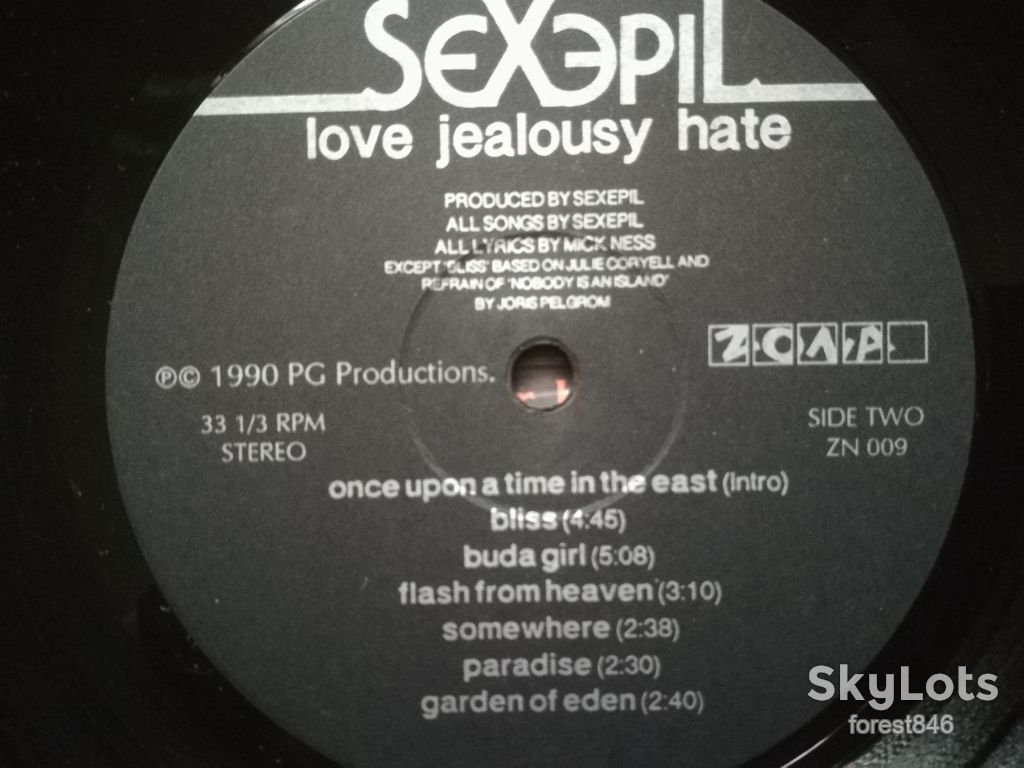 Sexepil-Love, jealousy, hate  (1)-NM-Литва - фото фото фото 3