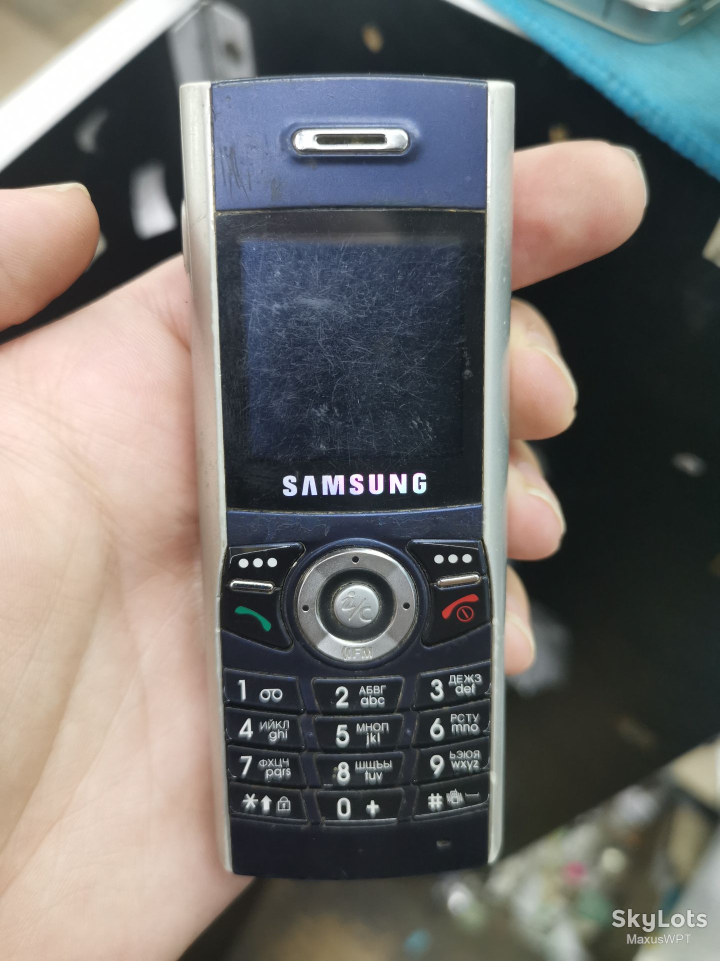 #1272 Sklad Samsung X140 silver blue - фото фото фото 0