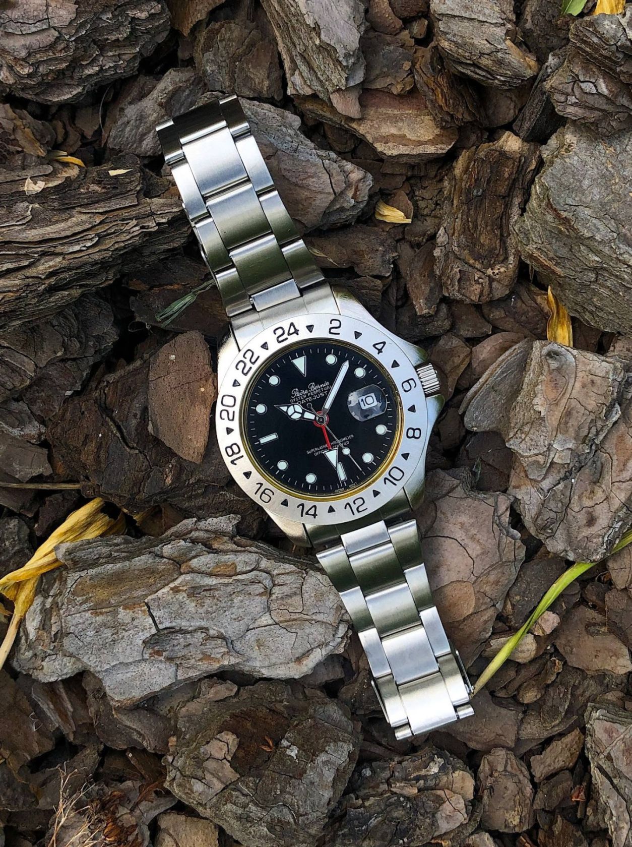 Кварцевые часы Piere Bernie GMT - фото фото фото 0