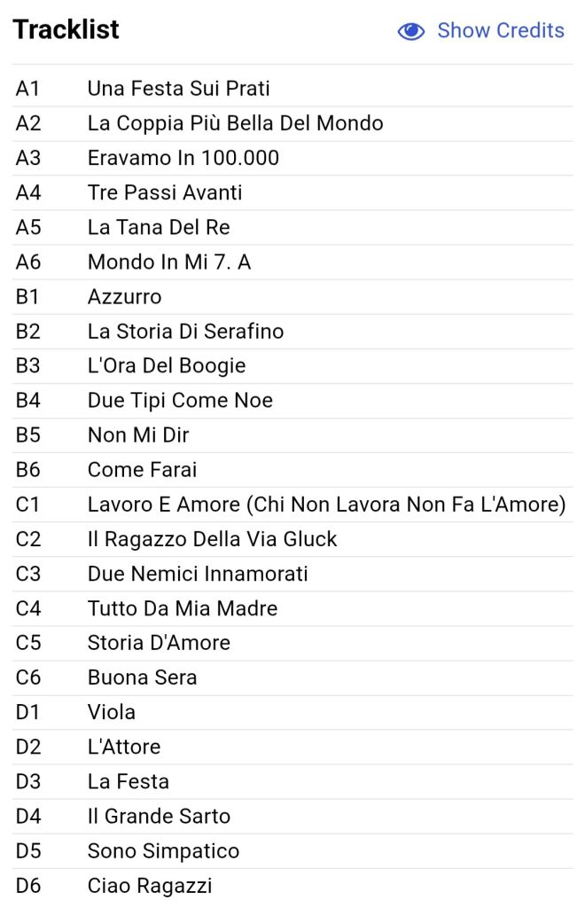 Adriano Celentano - Azzurro. Greatest Hits - 1971.   (2LP). 12. Vinyl. Пластинки. Germany. - фото фото фото 8