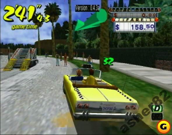 Игра на PS2 "Crazy Taxi"        (PAL) - фото фото фото 3
