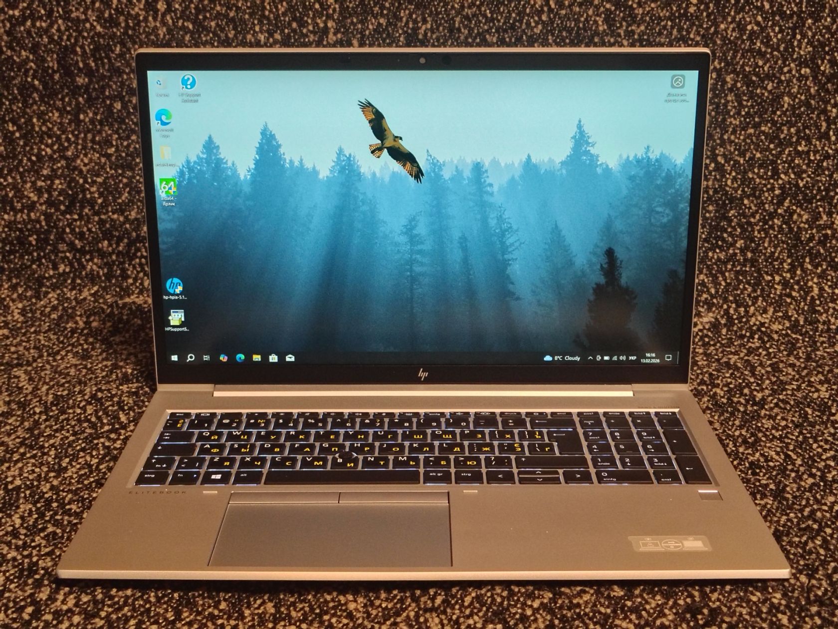 ноутбук HP EliteBook 855 G7 • AMD Ryzen 5 PRO 4650U|16|256|Radeon RX Vega|FHD ips - фото фото фото 2