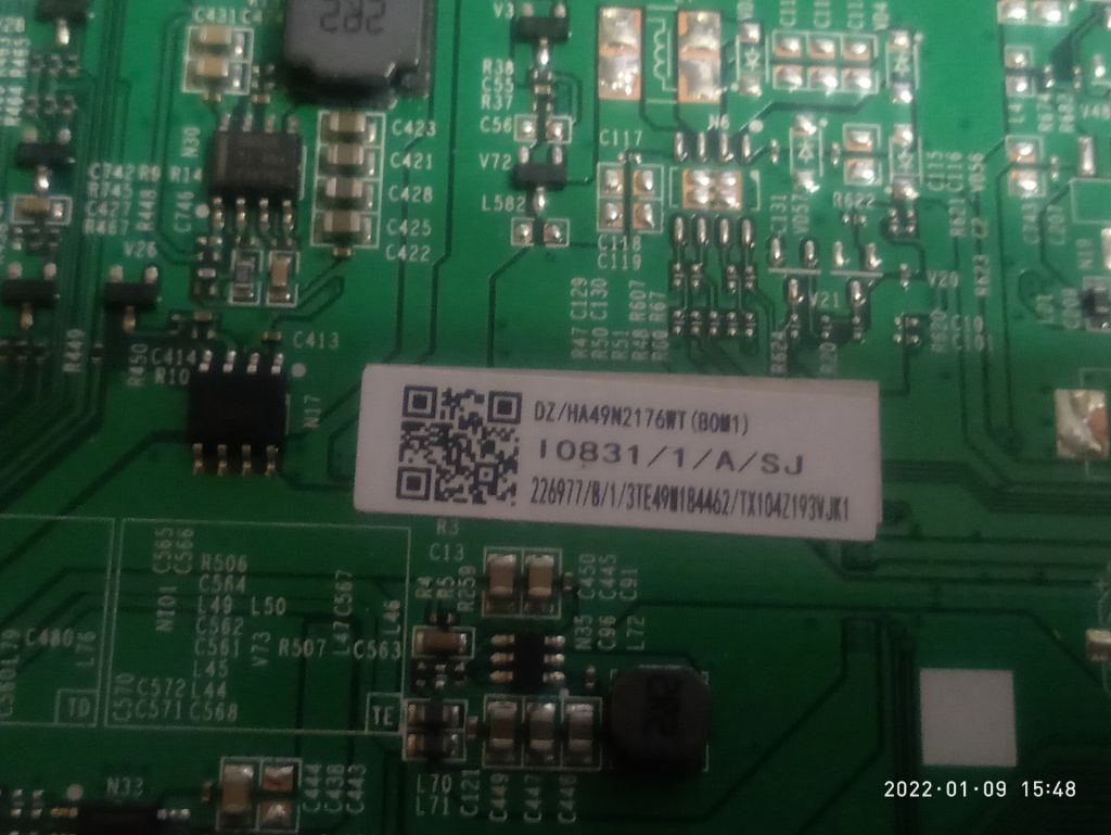 Main board RSAG7.820.8063 HISENSE 49A5700PW - фото фото фото 2