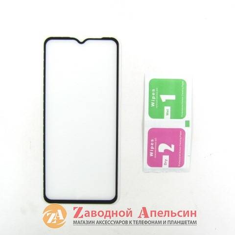 Защитное стекло Realme 5 Full Glue Glass black - фото фото фото 0